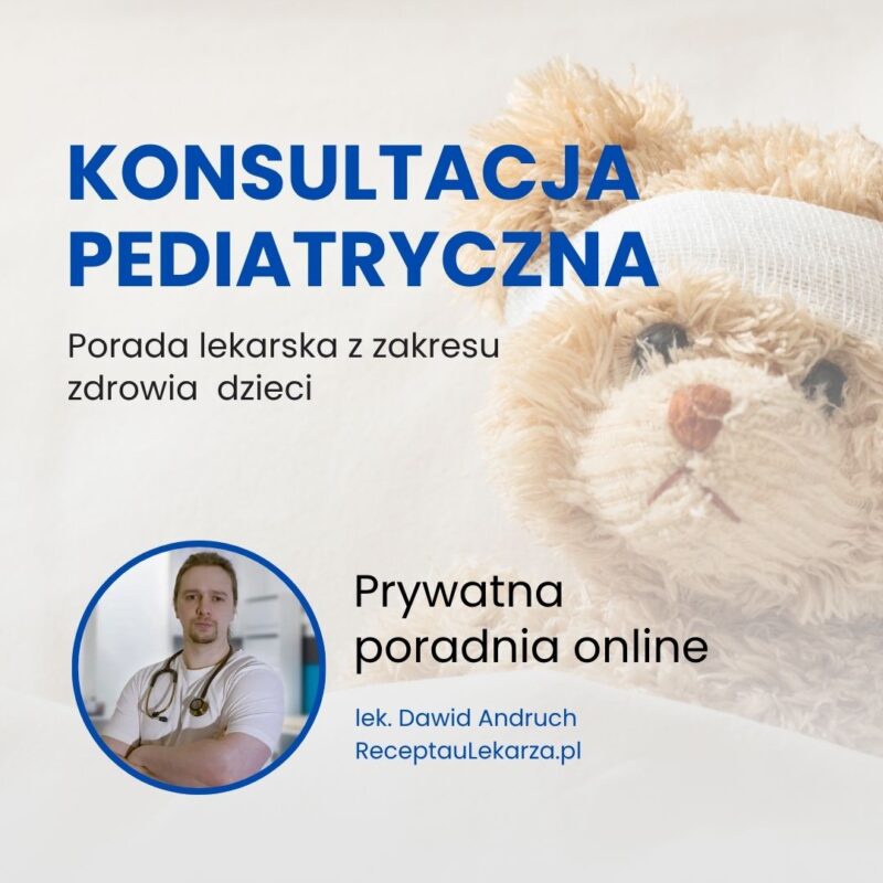 Porada lekarska dla dzieci (konsultacja pediatryczna)