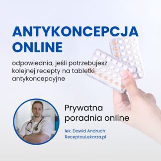 konsultacja lekarska przedłużenie recepty na tabletki antykoncepcyjne