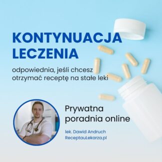 przedłużenie leczenia, recepta online