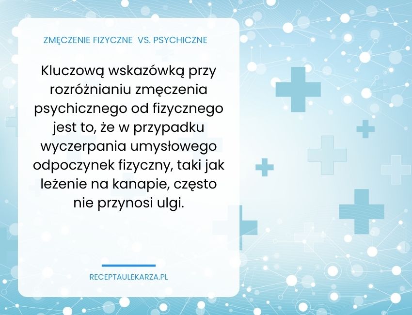Zmęczenie psychiczne vs. zmęczenie fizyczne – jak je rozpoznać i skutecznie sobie z nimi radzić?