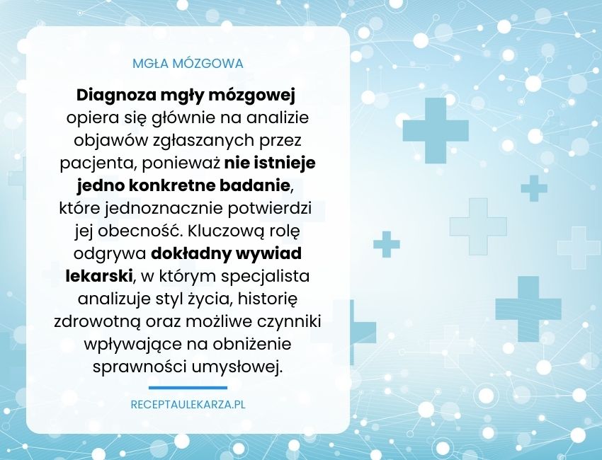 Mgła mózgowa - jakie mogą być przyczyny?