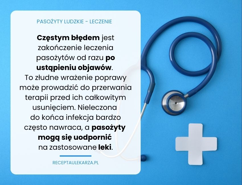 Pasożyty ludzkie - leczenie