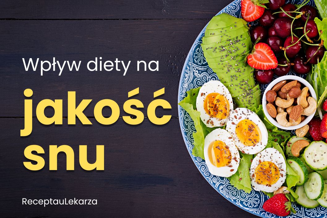 Czy dieta wpływa na jakość snu? Produkty sprzyjające zasypianiu i te, których warto unikać
