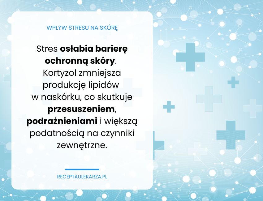 Efekt stresu na skórę – dlaczego stres wywołuje trądzik, łuszczycę i inne problemy dermatologiczne?