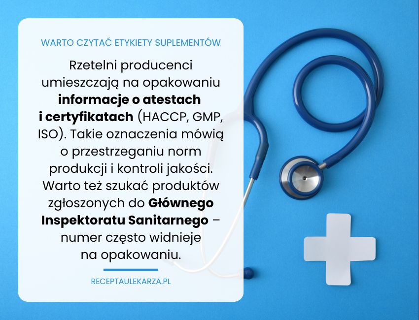 Suplementy - dlaczego warto czytać etykiety i dawkować je zgodnie z zaleceniami?