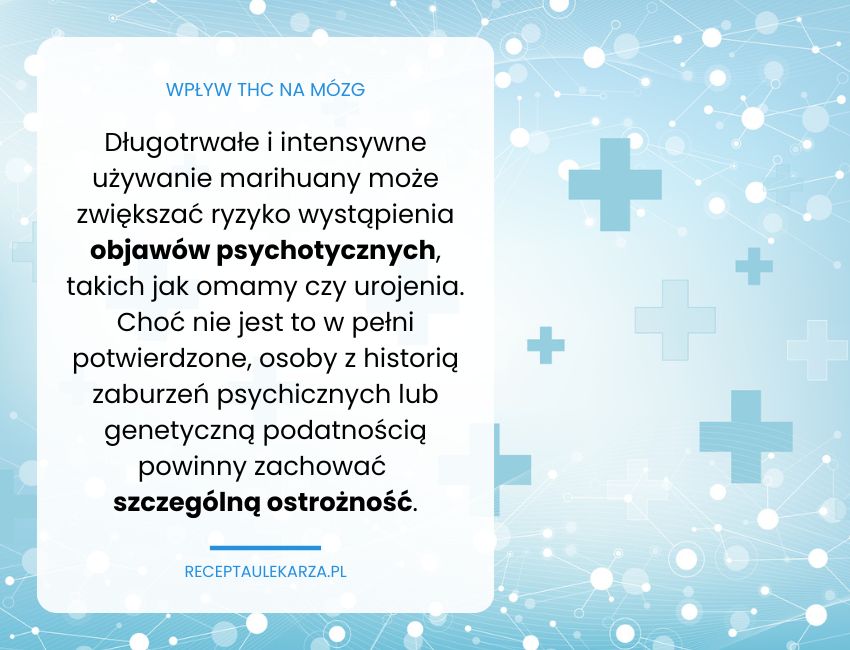Marihuana - wpływ THC na mózg