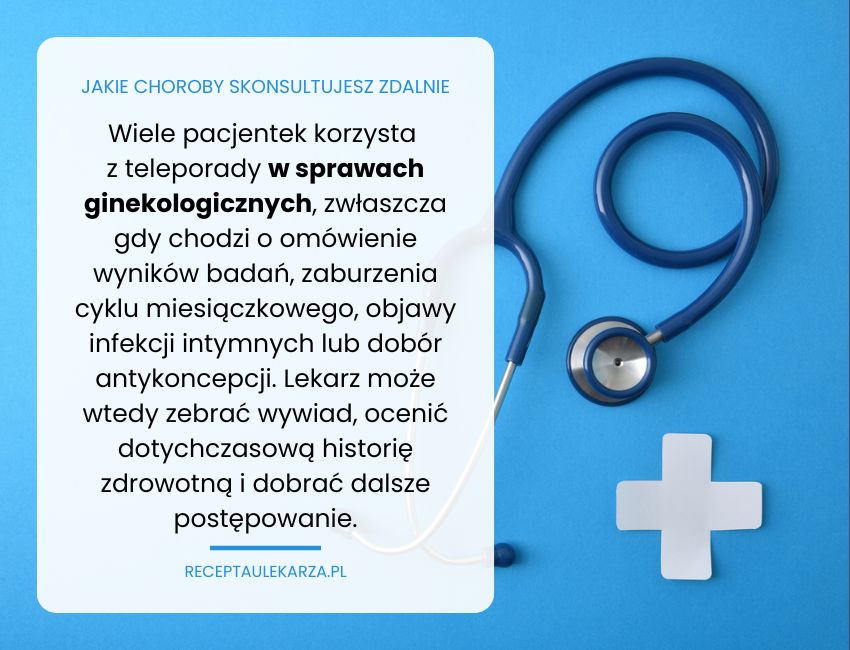 Jakie choroby skonsultujesz zdalnie? Lista schorzeń odpowiednich do teleporady