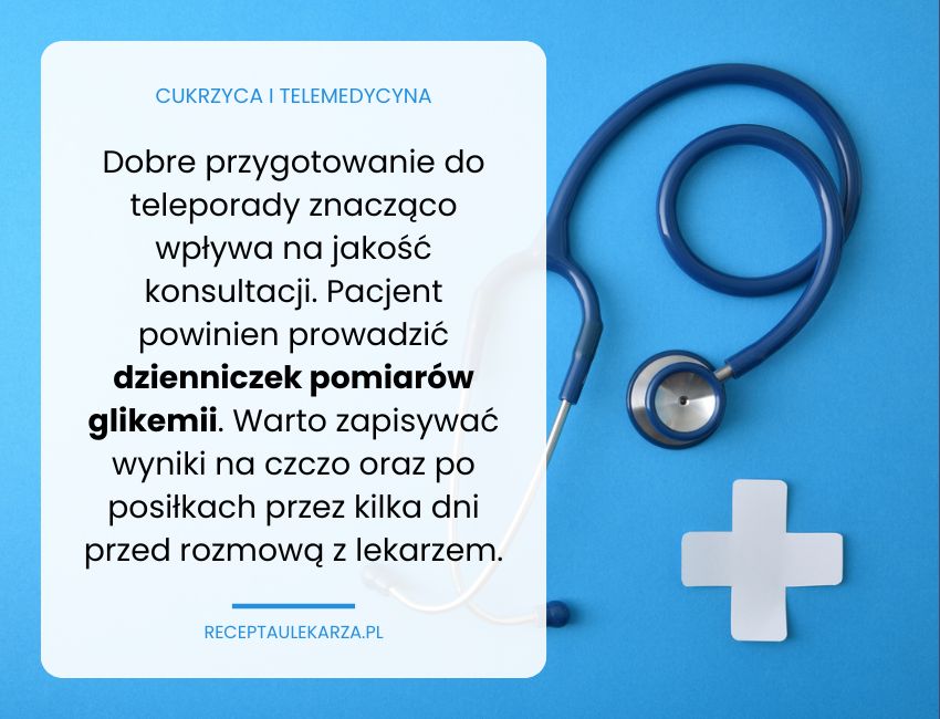 Cukrzyca i telemedycyna: Jak zdalnie kontynuować leczenie i otrzymywać recepty