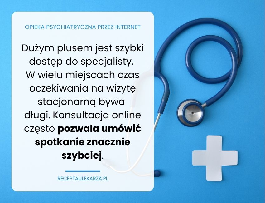 Bezsenność i zaburzenia lękowe. Jak wygląda bezpieczna opieka psychiatryczna przez internet?