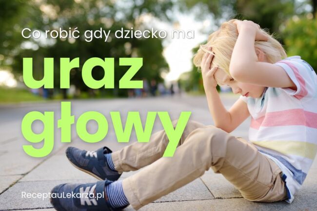 uraz głowy u dziecka